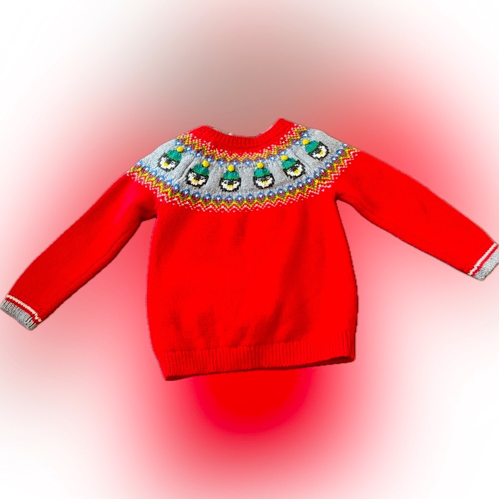 Baby Boden penguin sweater 18-24 months